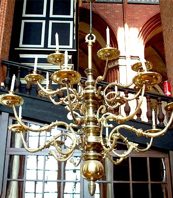 Kronleuchter aus Bronzeguss