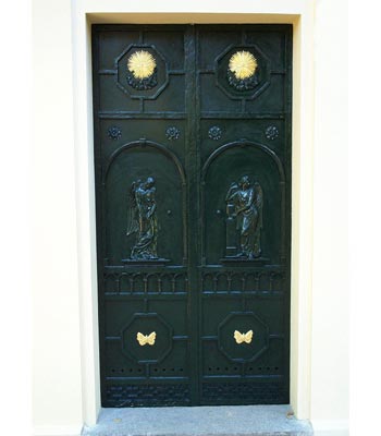 Türflügel aus Eisen und Gusseisen