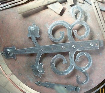 Zierband aus Schmiedeeisen