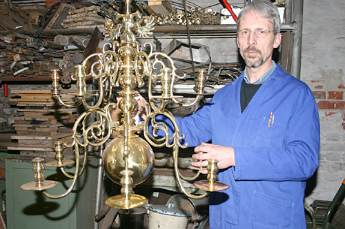 Metallrestaurierer Ralf Froese